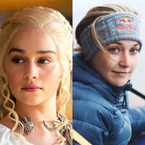Daenerys Targaryen and Sasha DiGiulian
