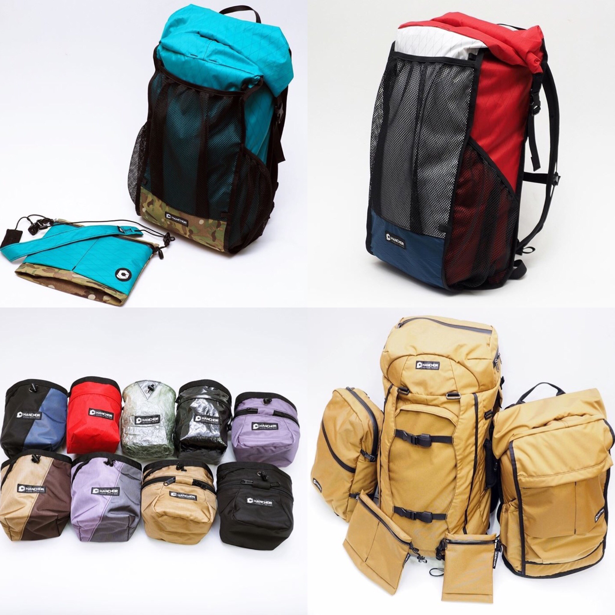 Functional, lightweight bags