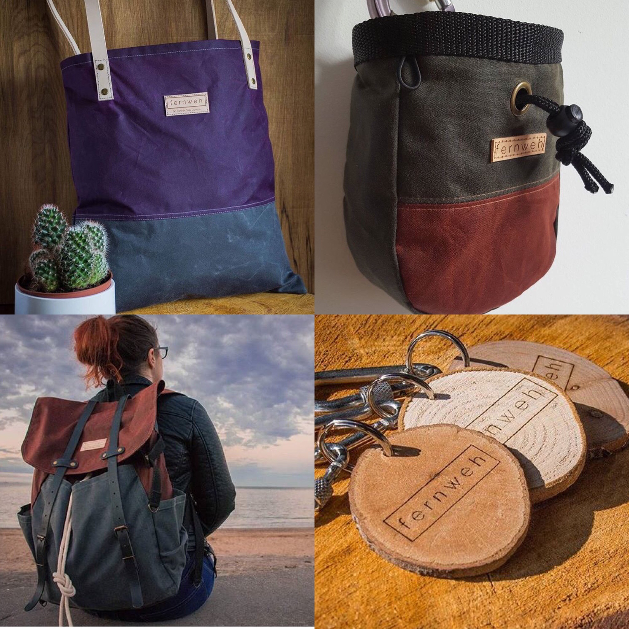 Handmade outdoor bags