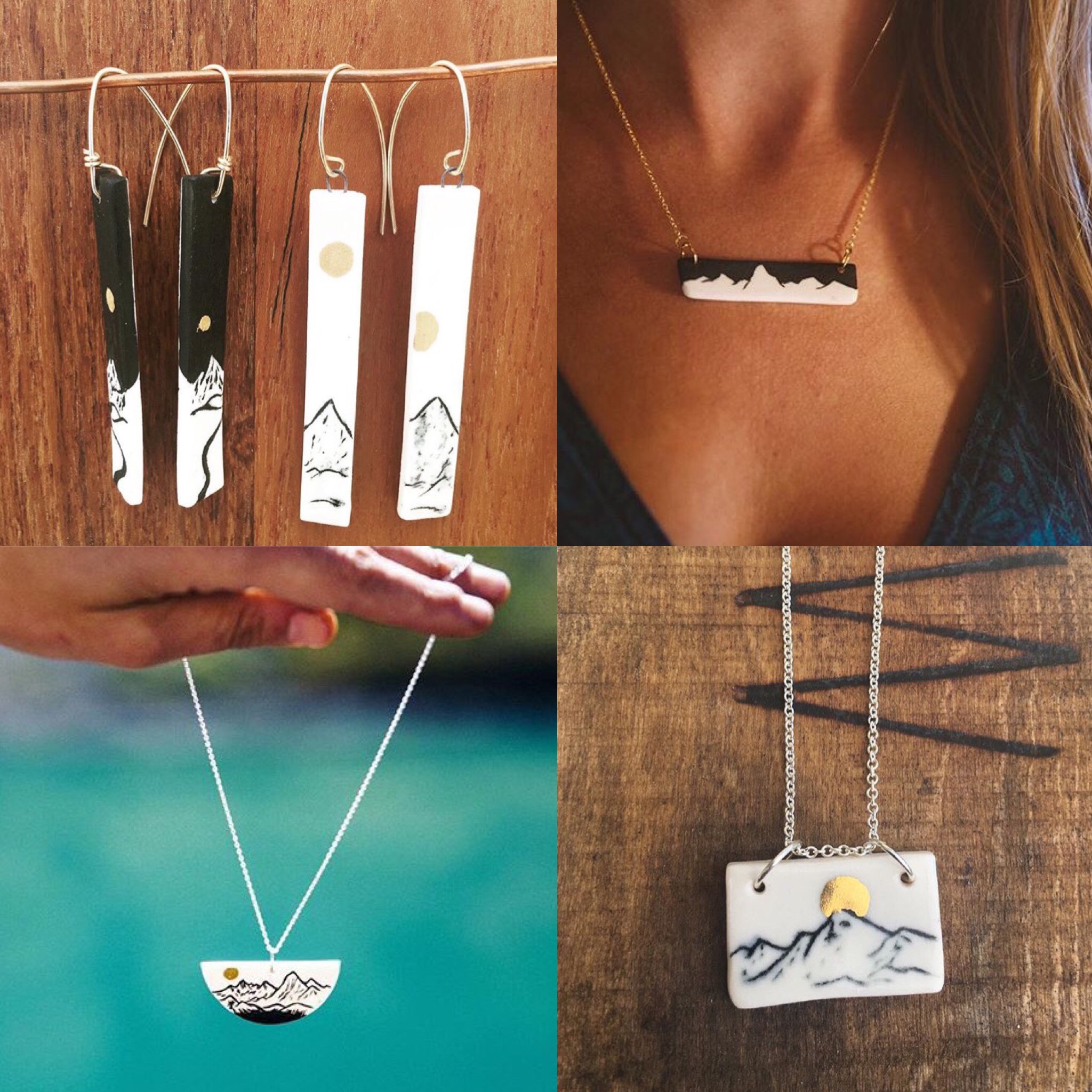 Porcelain jewelry