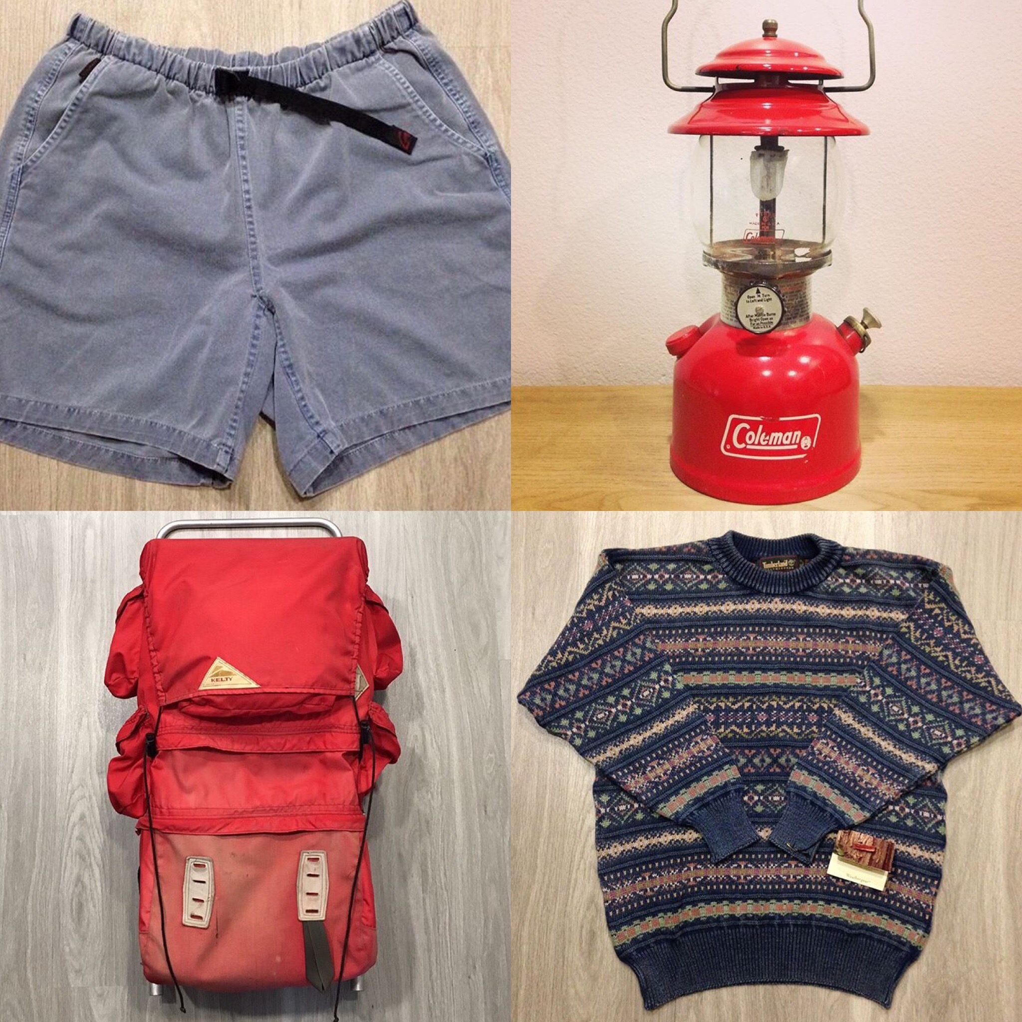 Vintage outdoor gear