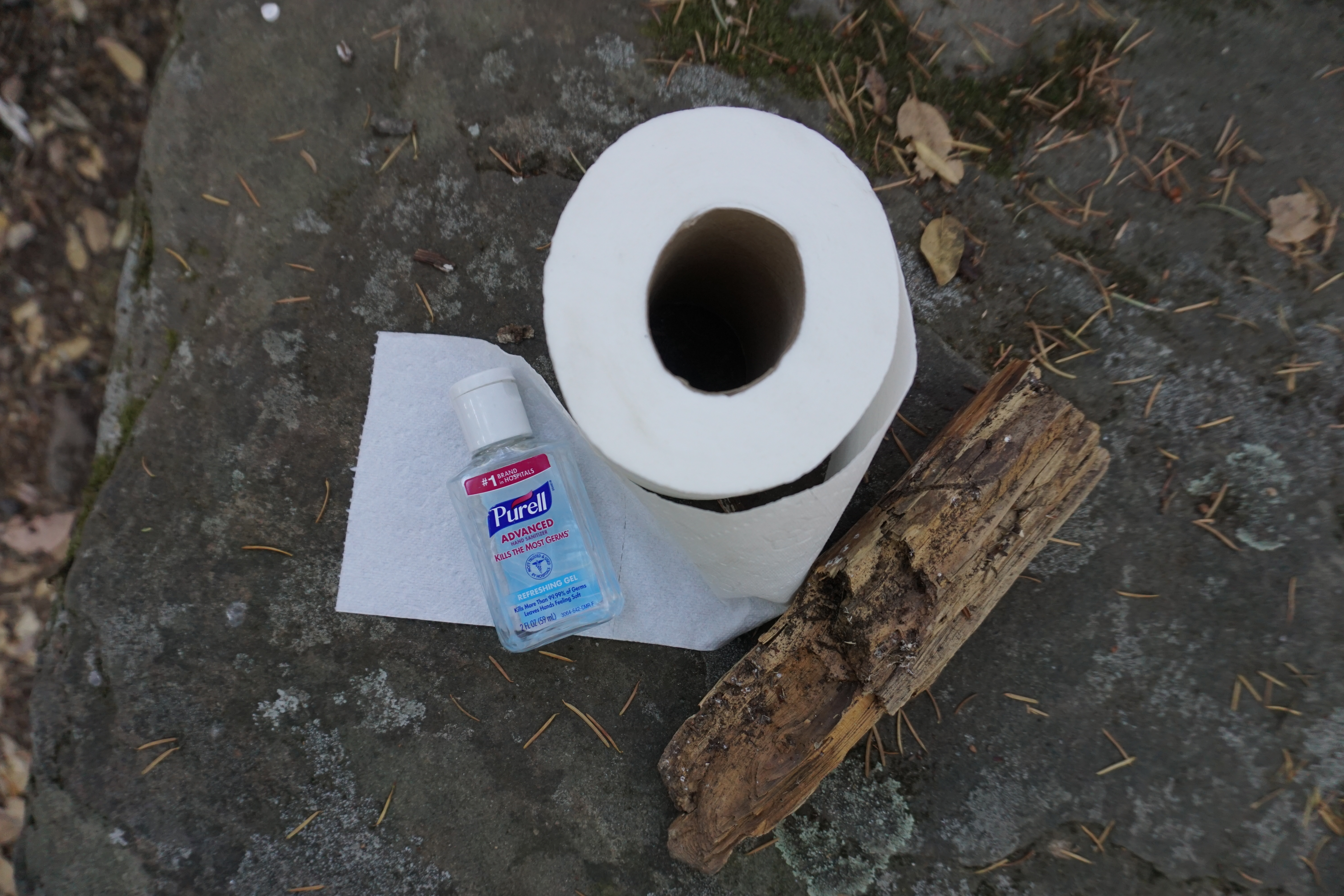 devices for pooping in the woods