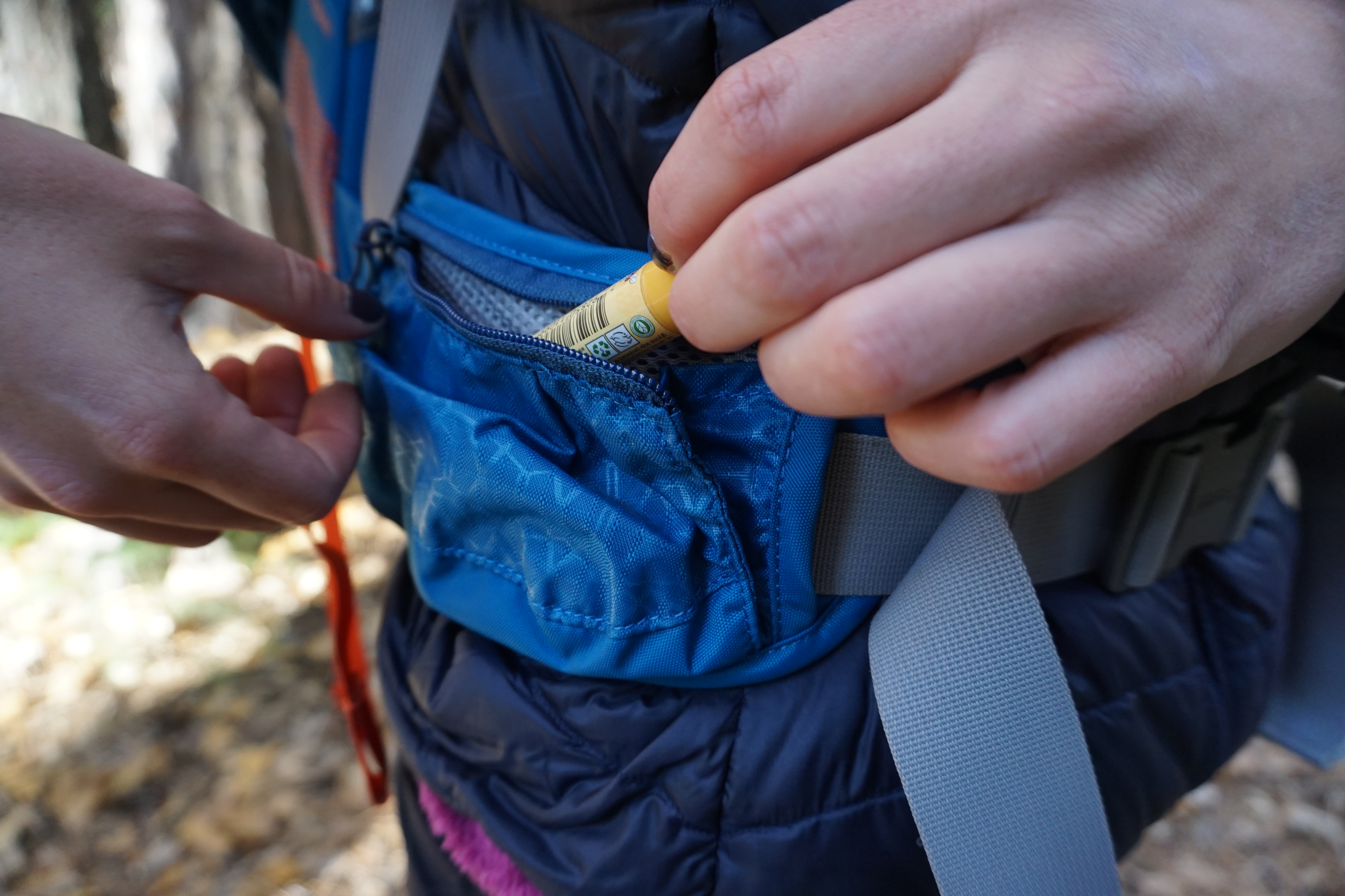 Backpack: Hipbelt pocket
