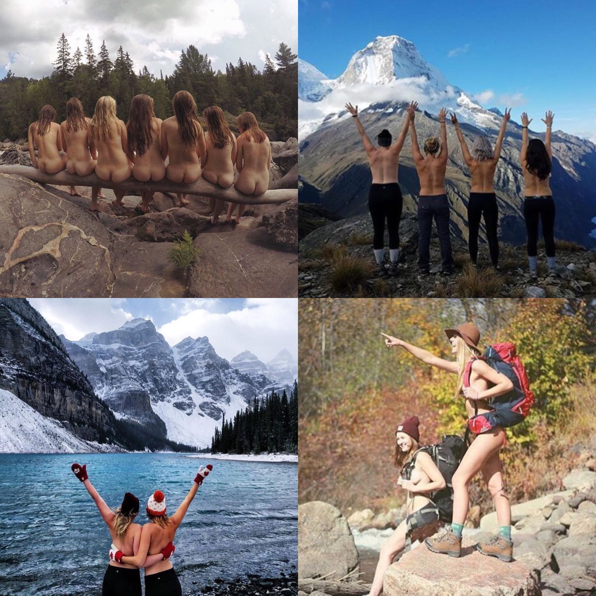 Outdoor Nudity: @mtn_babes_