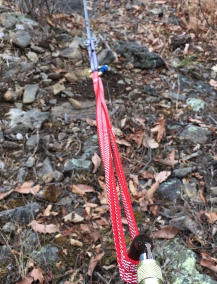 Non-redundant climbing anchor