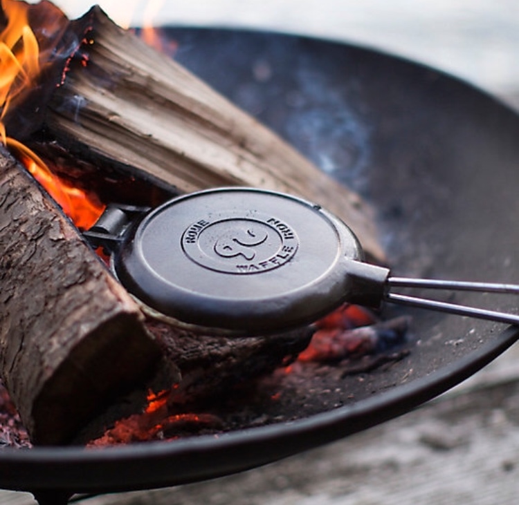 Outdoor Adventure Gift Buying Guide: Fireside Waffle Iron
