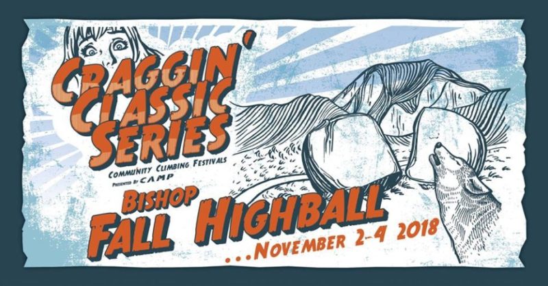 climbing festivals - bishop fall highball craggin classic 2018