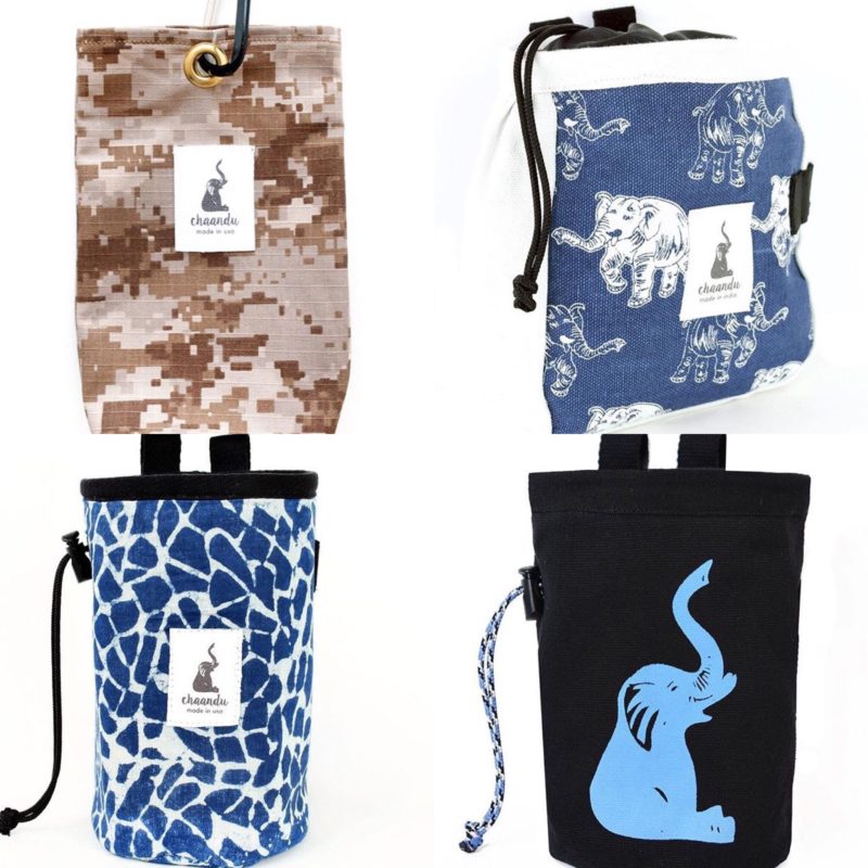 Unique chalk bags from Chaandu Active