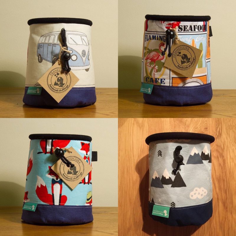 Unique chalk bags from Frankenjura Chalk bags