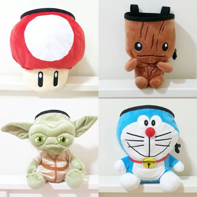 Unique chalk bags from Grip Jammers