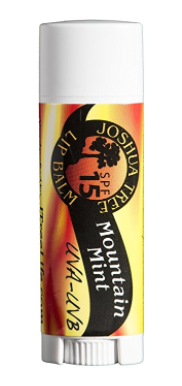 Outdoor EDC: Lip Balm from Joshua Tree