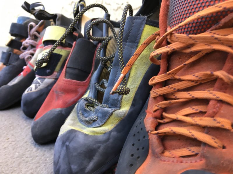 Choosing Climbing Shoes: There are lots of options!