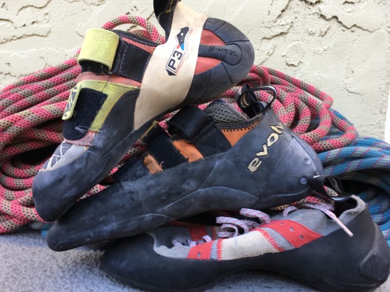 Choosing Climbing Shoes: Different shapes 