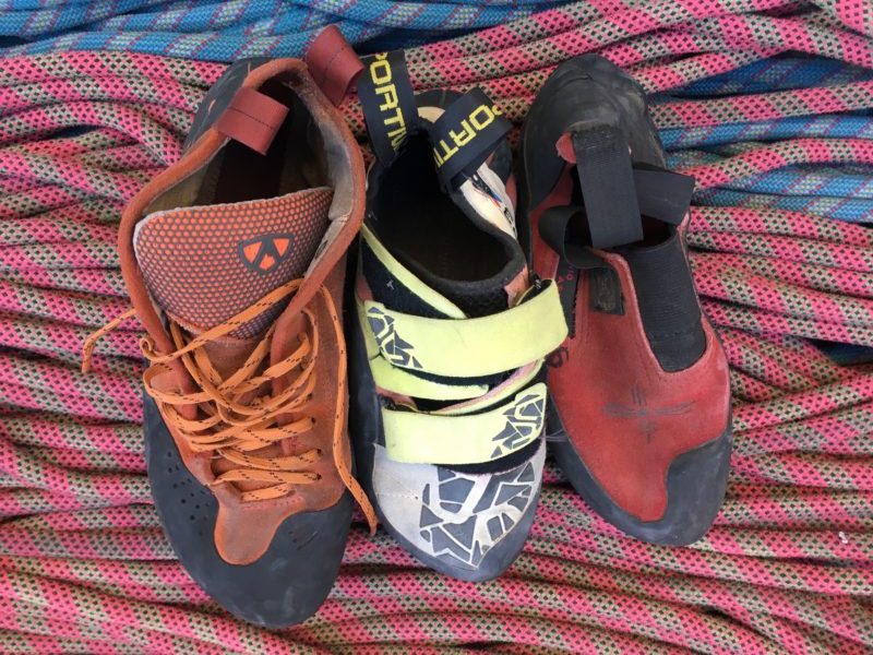Choosing Climbing Shoes: Different Closure Systems