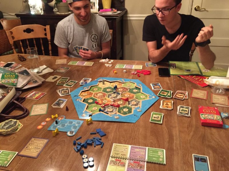 Best camping games: An epic game of Settlers of Catan