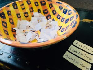 best camping games: the fishbowl game