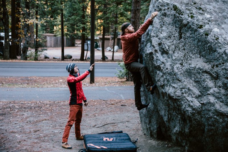 Bouldering in Yosemite