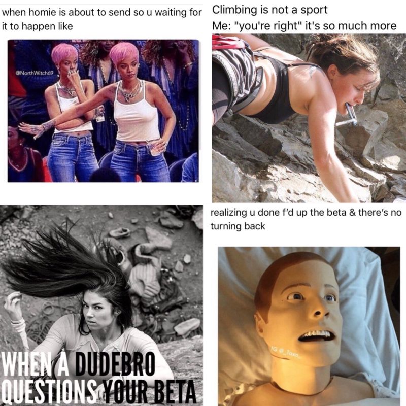 Best Climbing Instagram Accounts @rockclimbingprobs