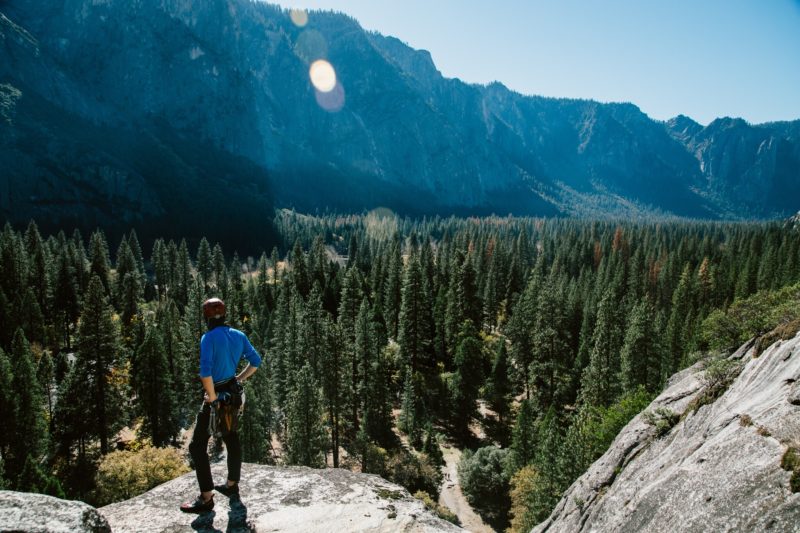 Yosemite Valley Guide - overlooking the Valley Floor