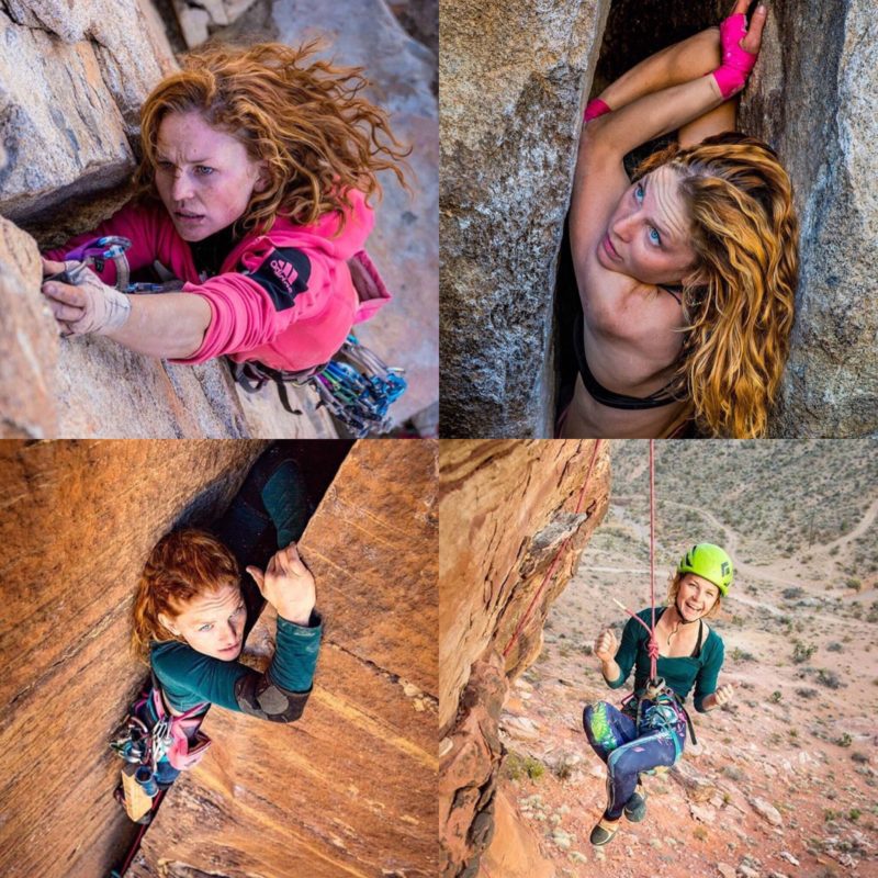 Best climbing Instagram accounts @tradprincess