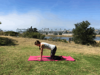 child's pose
