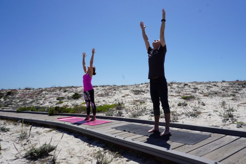 yoga improves your sex life - reach for the heavens