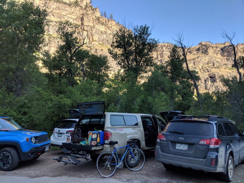ten sleep climbing guide - leigh creek campground
